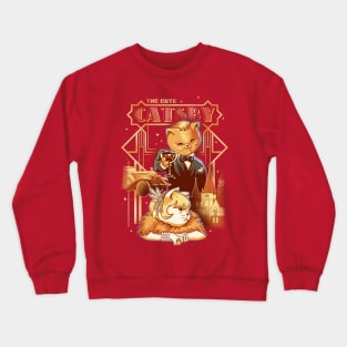 The Cute Catsby Crewneck Sweatshirt